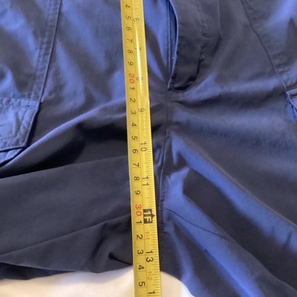 Men’s COLUMBIA PFG OMNI SHADE CARGO BLUE SHORTS SIZE LARGE - Picture 8 of 9